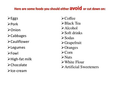 There is no one food or group of foods that will eradicate gallstones. Gallbladder Diet - List of What You Should Eat and Avoid ...