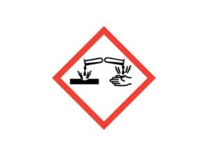 Corrosive Clp Regulation Hazardous Labels Safe Industrial