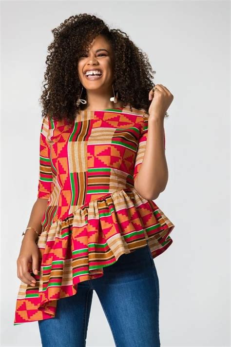 African Print Dubaku Top African Fashion Modern Latest African Fashion Dresses African Dresses