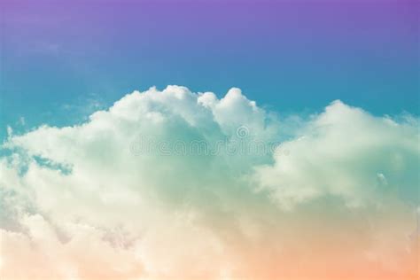 Colorful Sky And Clouds And X28heaven Stock Photo Image Of Nature
