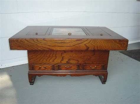 Rare Find Japanese Hibachi Coffee Table Korean Style By