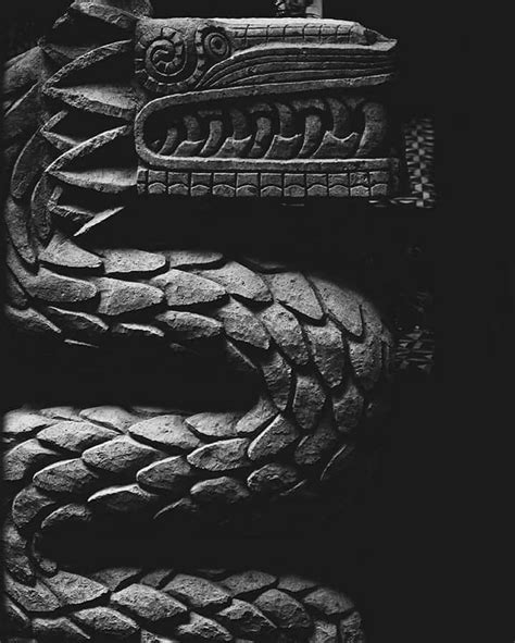 Quetzalcoatl The Feathered Serpent Represents The Duality Inherent To