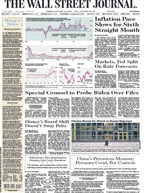 The Wall Street Journal 0113 2023 Download Pdf Magazines Magazines