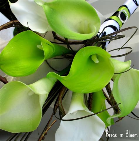 Lime green wedding will cool you down on a hot day: Bride in Bloom: Lime green & damask wedding ideas