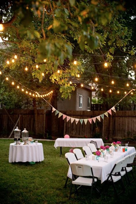 Back Yard Birthday Party Ideas For Adults Backyard Party Ideas