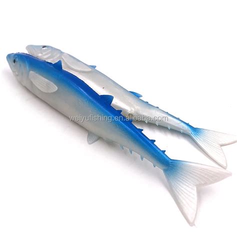 19cm Soft Pvc Ballyhoo Lure Offshore Trolling Fishing Lures Soft