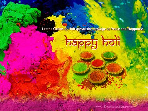 Happy Holi Hd Wallpaper And Sms Messsages Gado Gado