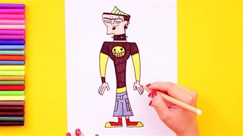 How To Draw Duncan Total Drama Character