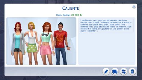 Les Sims 4 Oasis Springs La Famille Caliente Game Guide