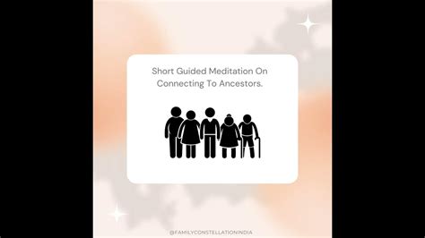 Guided Meditation Connecting With The Ancestors Youtube