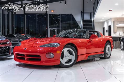 Used 1994 Dodge Viper Rt10 Soft Top And Window Inserts Included 16k