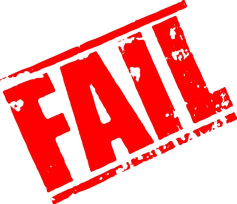 Fail Png Pic Png Mart