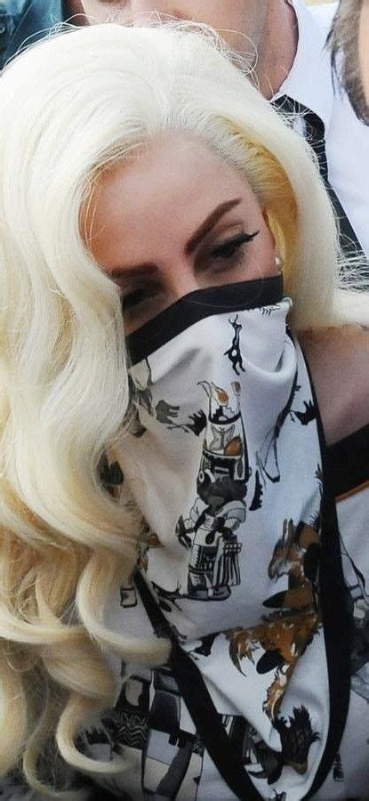 Pin By Milda Paulauskaite On Lady Gaga Fashion Mask Lady Gaga Scarf Trends