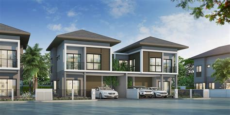 บ้านแฝด ทางเลือกใหม่ของบ้านใกล้ๆ เมือง - Lumpini Community