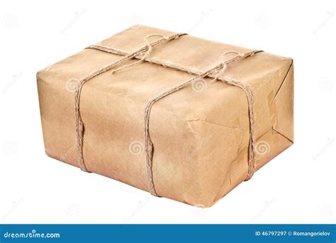 Carton Parcel Stock Image Image Of Delivery Paper Post 46797297