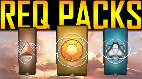 Halo 5 Opening Req Packs Youtube