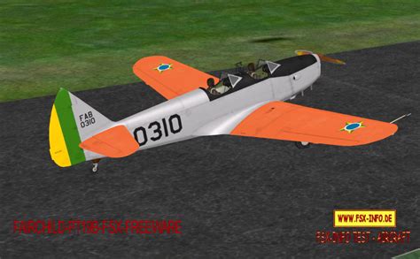 Fairchild Pt19bflugzeug Für Das Usaaf Piloten Trainingals Fsx Freeware