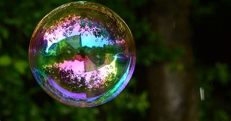 Reflection Perfection Photographer Captures Images Of Beautiful Bubbles