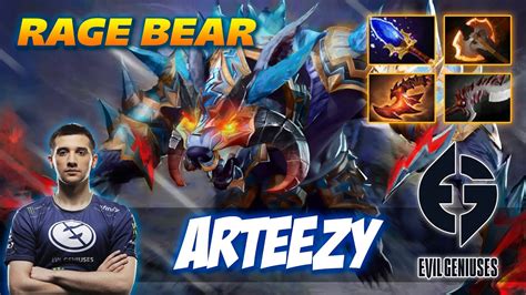 arteezy ursa rage bear dota 2 pro gameplay [watch and learn] youtube