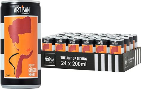 Fiery Ginger Beer By The Artisan Drinks Company 200mlx24 Cans