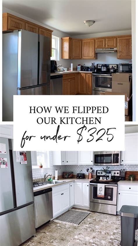 How We Completely Flipped Our Kitchen For 300 Small Kitchen