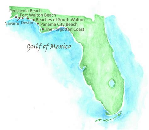 Map Of Southern Florida Gulf Side Printable Maps