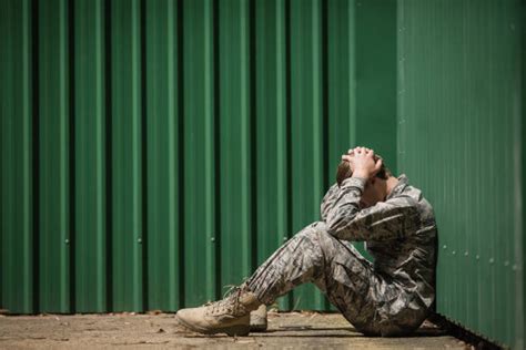 Depressed Soldier Stock Photos Pictures And Royalty Free Images Istock