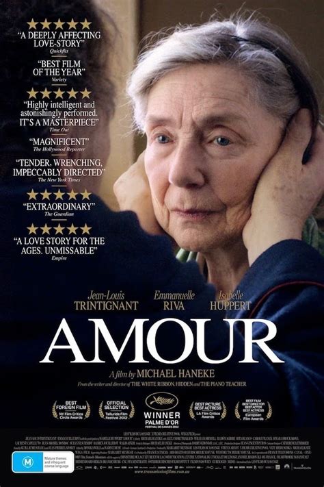 Amour 2012 Posters — The Movie Database Tmdb