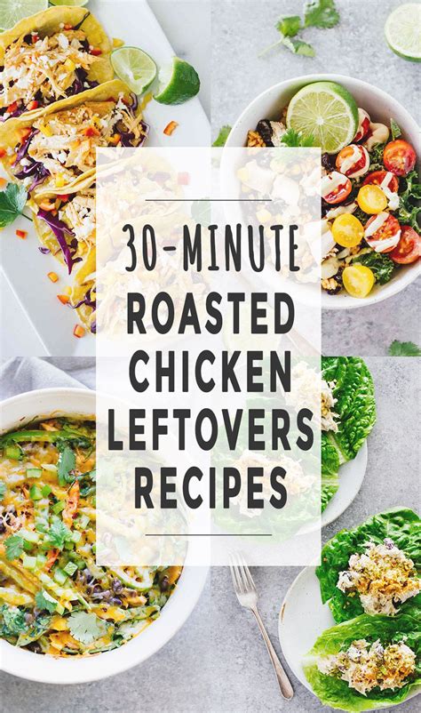 With the help of over 60 leftover chicken recipes, you will never again run out of dinner ideas. 30+ Leftover Chicken Recipes | Leftover chicken recipes ...