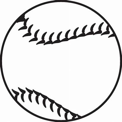Softball Clipart Transparent Baseball Background Clip Outline