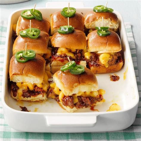 45 Incredible And Delicious Super Bowl Sliders Taste Of Home