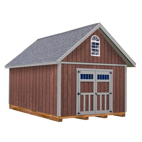 Best Barns Springfield 12 Ft X 20 Ft Wood Storage Shed Kit With Floor