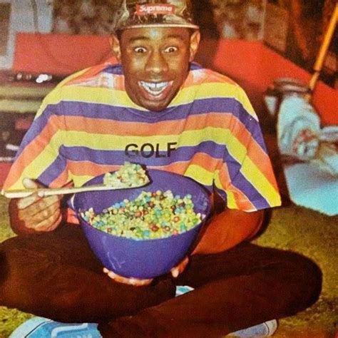 Member Of Odd Future Eating Cereal Tyler The Creator Tyler The