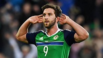 Northern Ireland striker Will Grigg receives hero's welcome in Belfast