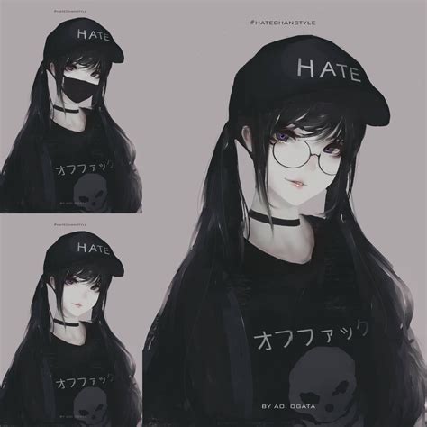 Hatechanstyle Hatechan Aoiogata Ilustrações Arte Anime Anime