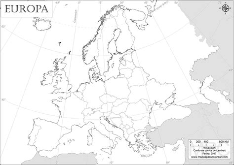 Mapa De Europa Con Nombres Y Divisi N Politica Para Imprimir Im Genes Informaci N Im Genes