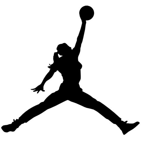 Basketball Player Girl Sticker