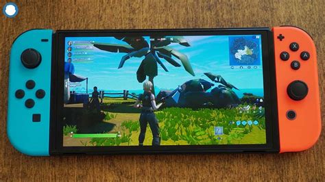 Playing Fortnite On Nintendo Switch Oled 60fps Its Smooth Youtube