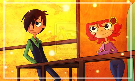 Thomas Fletcher And Marie Flynn Phineas And Ferb Cool Cartoons