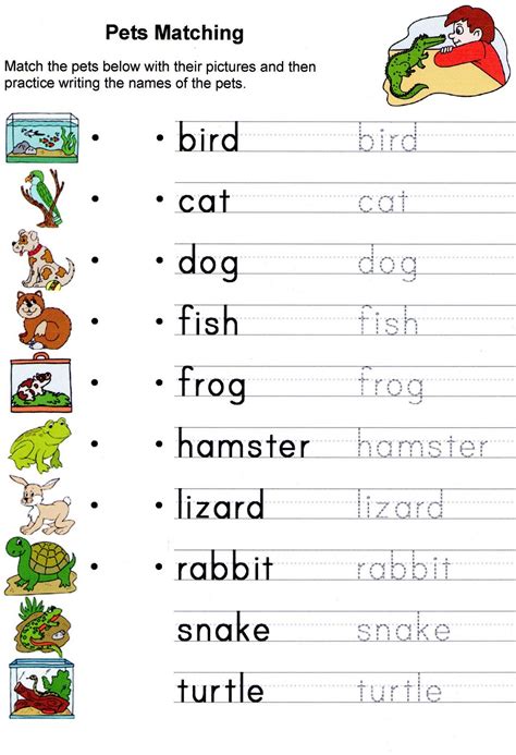10 English Worksheets For Kids Coo Worksheets