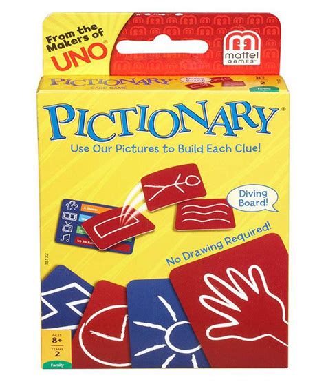 On april 17, 2020 we hosted zoom pictionary happy hour and it was a laugh a minute. Mattel Pictionary Card Game - Buy Mattel Pictionary Card ...