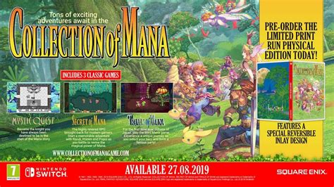 Además de últimas novedades, el análisis, gameplays y mucho más. Collection Of Mana Physical Edition Pre-Orders Open On The ...