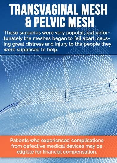 Transvaginal Mesh Pelvic Mesh Lawsuit Attorneys News Updates