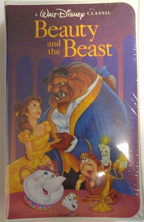 1992 Vhs Walt Disneys Beauty And The Beast Black Diamond Classic Org