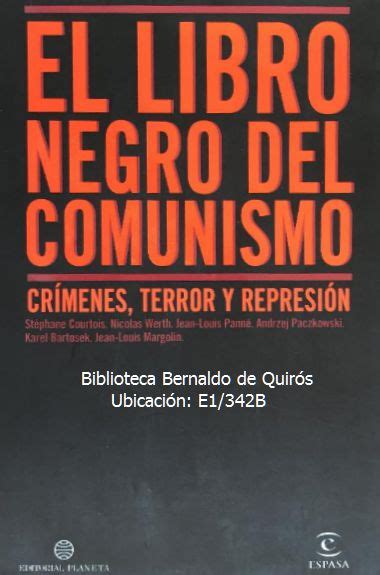 El libro negro del comunismo: Patria y Unidad: "El libro negro del comunismo" ( I )