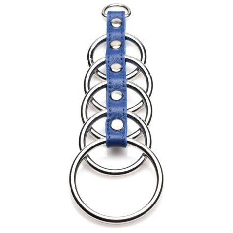 strict leather cock gear leather and steel gates of hell cock ring blu prowler