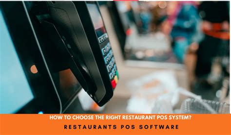 How To Choose The Right Restaurant Pos System