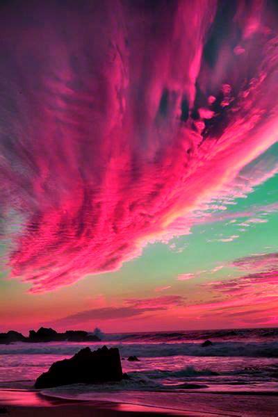 Clouds Of Pink Beautiful Nature Nature Clouds