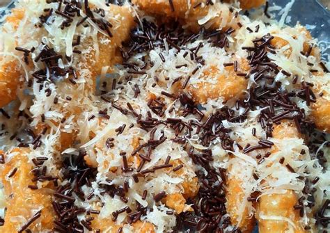Kalori nasi bisa berkurang sampai 50%. Resep: Pisang Goreng Crispy Sukeco (Susu keju coklat)🍌🧀🍫 Anti Gagal!
