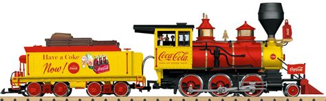 Lgb 20282 Coca Cola Steam Locomotive Mogul Sound